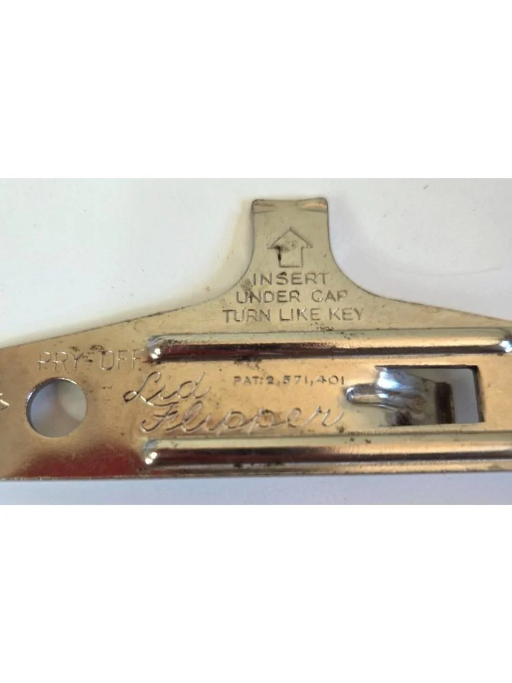 Vtg Ekco Lid Flipper Ben Franklin Stores Advertising Bottle & Jar Pry Off